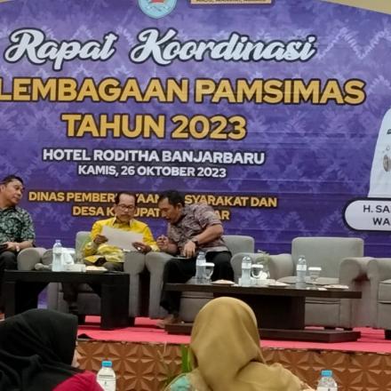 Rapat Koordinasi Kelambagaan Pamsimas 2023 Membahas Tata Kelola Air Minum Bersih